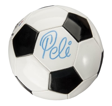 Pele Autographed Soccer Ball
